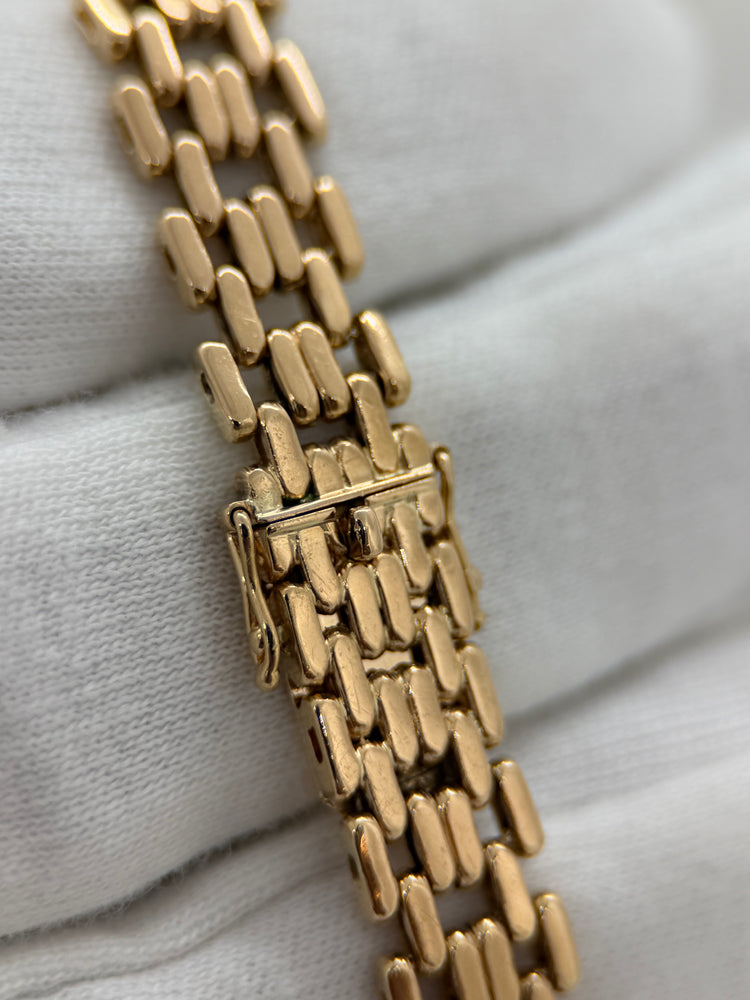18K Korridorarmband – 28.6g, 18.5 cm
