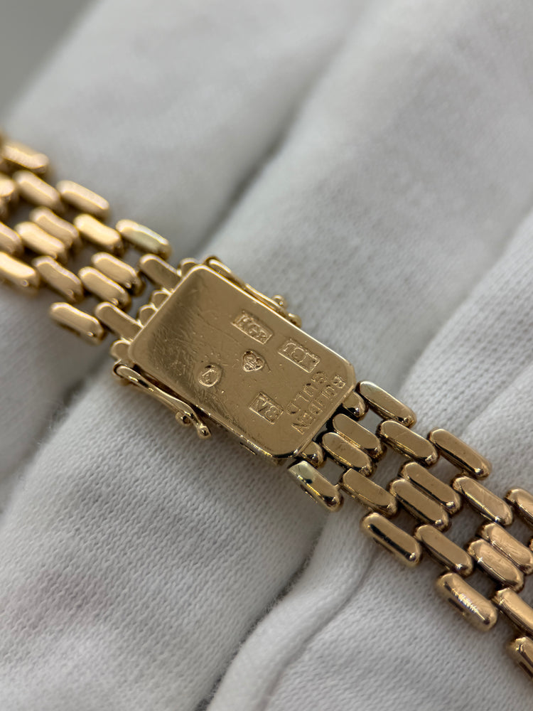 18K Korridorarmband – 28.6g, 18.5 cm