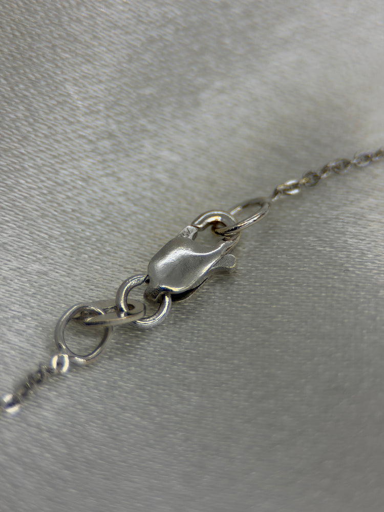 18K Diamantset – Hänge med halskedja & örhängen, 0.86 ct