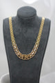 18K X-länk halsband – 19.5g, 44.5 cm