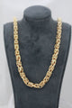 18K Kings Chain Necklace – 101.8g, 51 cm