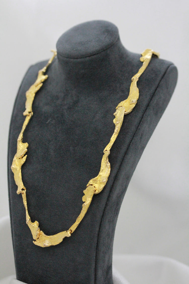 14K Lapponia Gold Necklace – 28.5g, 41 cm