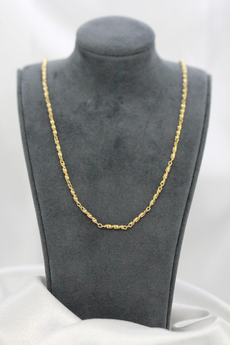 18K Gold Pocket-Watch Chain – 9.7g, 41 cm