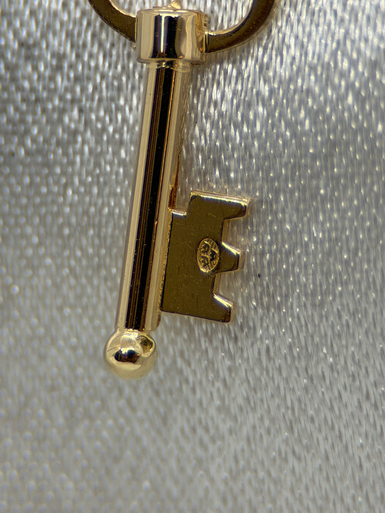 18K Nyckelformad hänge – 2.2 cm
