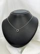 18K Diamanthänge med halsband – 0.15 ct, 42–45 cm