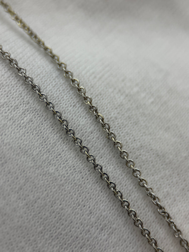 18K Diamanthänge med halsband – 0.15 ct, 42–45 cm