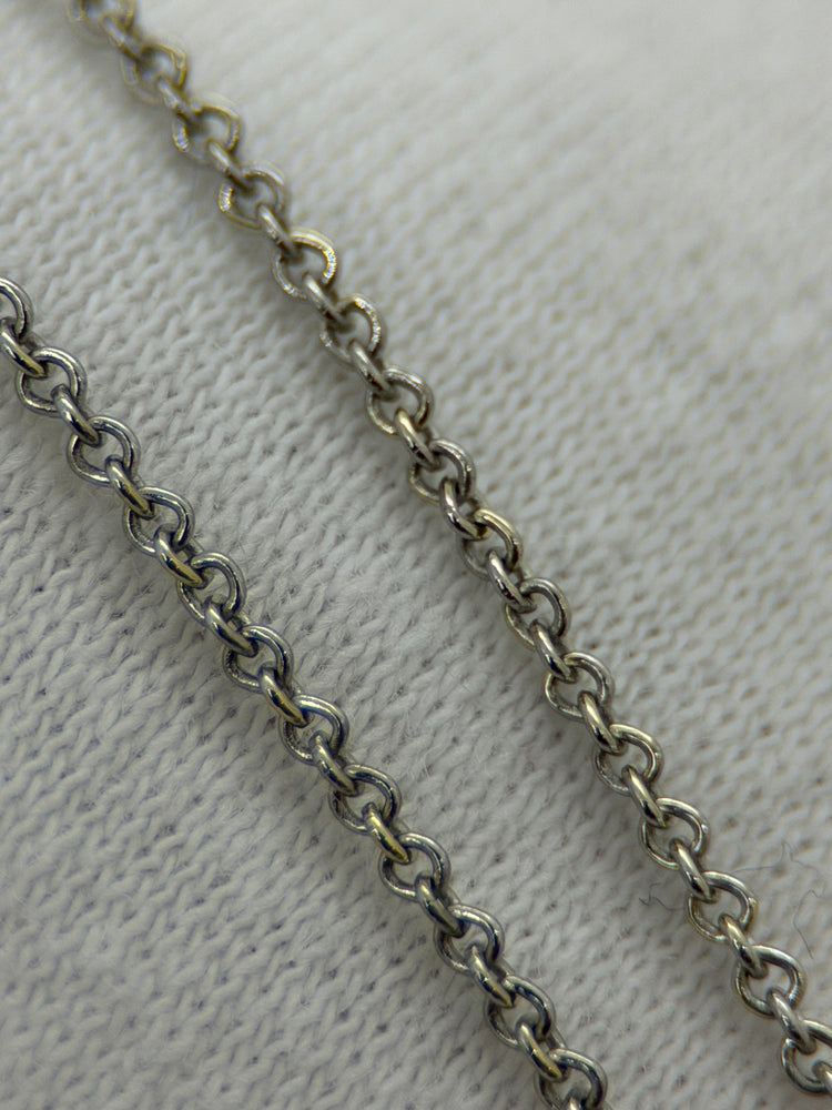 18K Diamanthänge med halsband – 0.15 ct, 42–45 cm