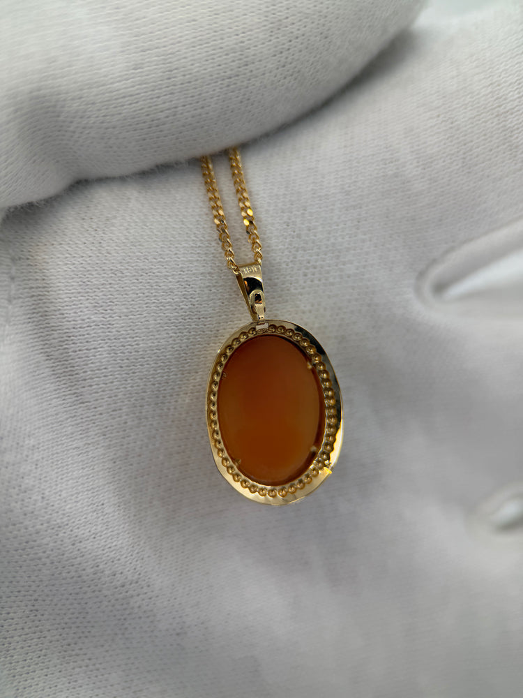 18K Kamé hänge – 2.3 cm