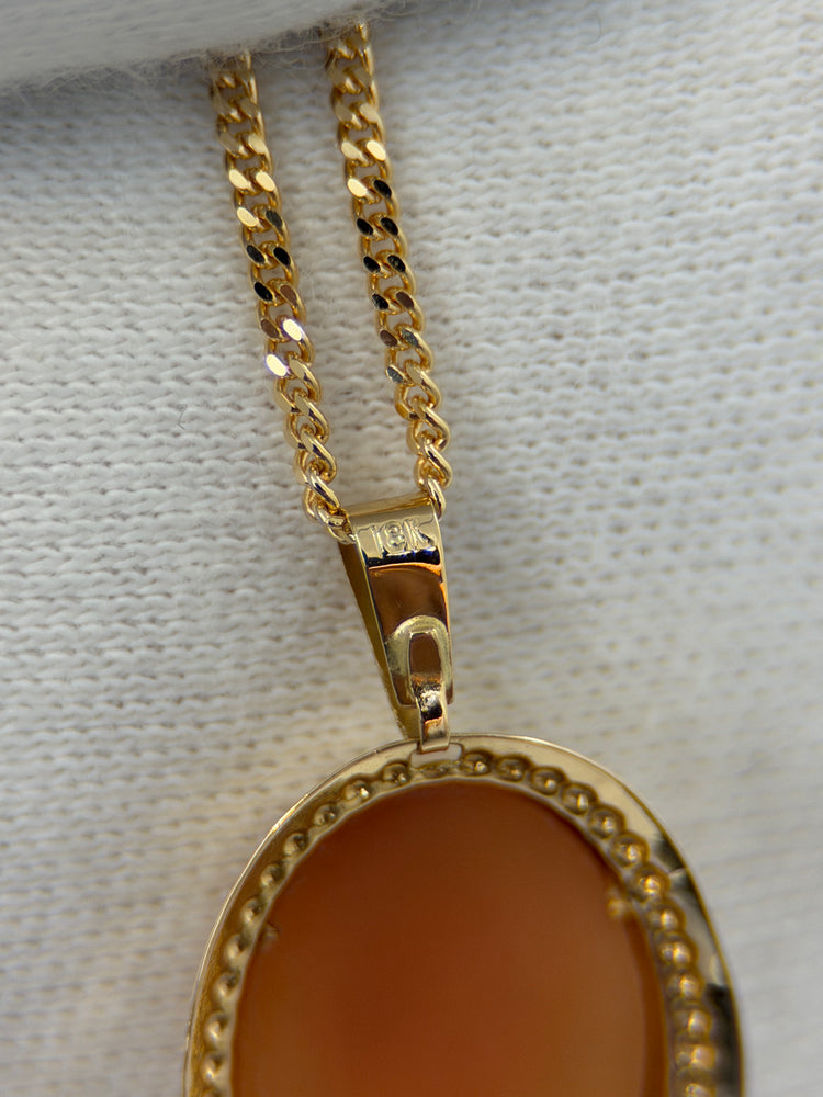 18K Kamé hänge – 2.3 cm