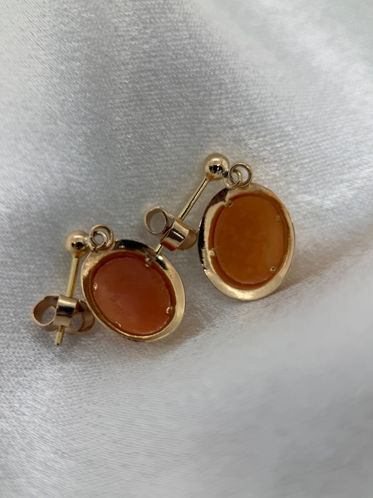 18K Kamé örhängen – 2 cm