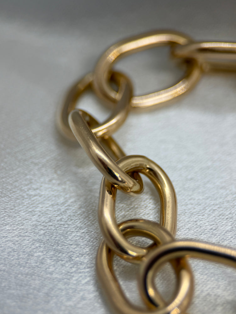18K Diamantarmband av Jo'Ans – 0.10 ct, 58.6g, 20.5 cm