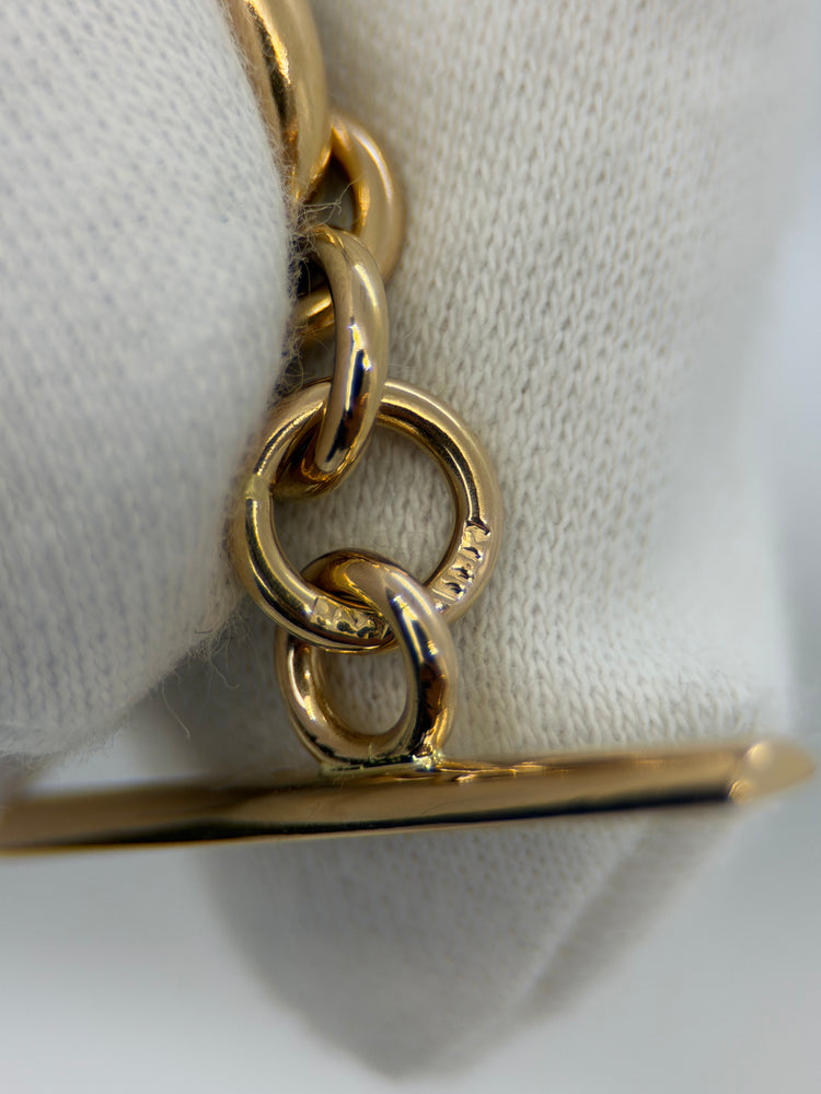 18K Diamantarmband av Jo'Ans – 0.10 ct, 58.6g, 20.5 cm