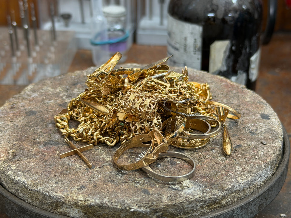 skrotgukd 18K Guldsmedsmastar'n Vintage