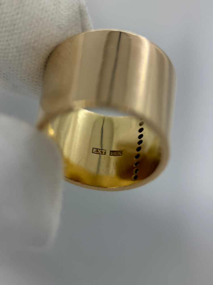 18K Diamantring i rödguld – 0.10 ct, Storlek 58