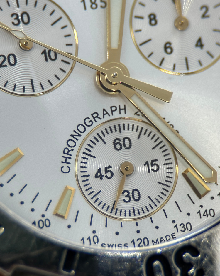 Tissot Kronograf Herrklocka i Stål och Guldton