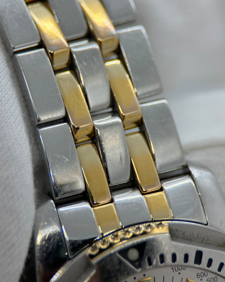 Tissot Kronograf Herrklocka i Stål och Guldton