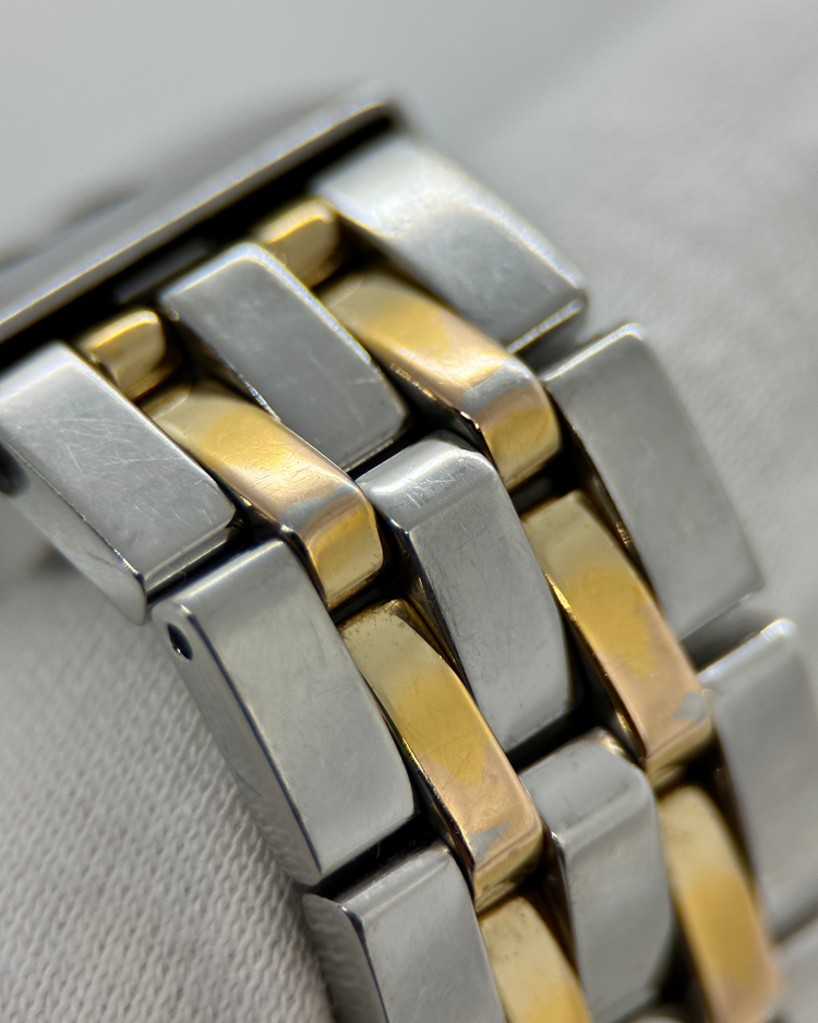 Tissot Kronograf Herrklocka i Stål och Guldton