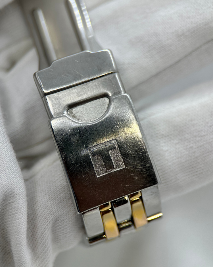 Tissot Kronograf Herrklocka i Stål och Guldton