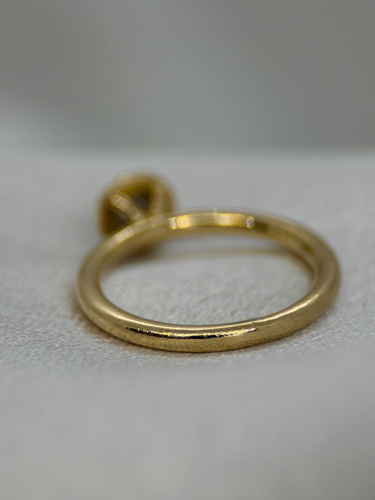 18K Klusterring med diamanter – 0.20 ct, Storlek 51.5
