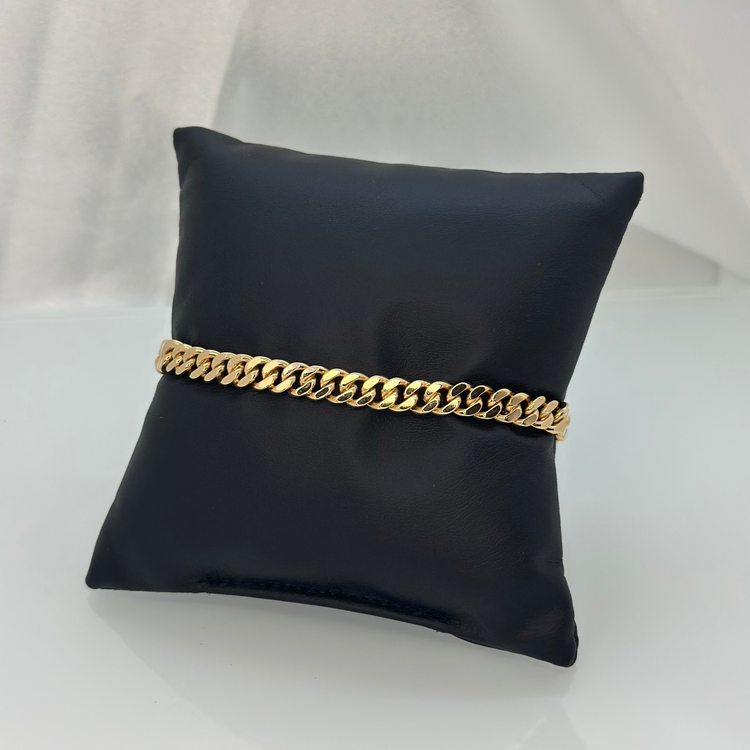 18K Pansararmband, handgjord av Joans 20 cm (1982)