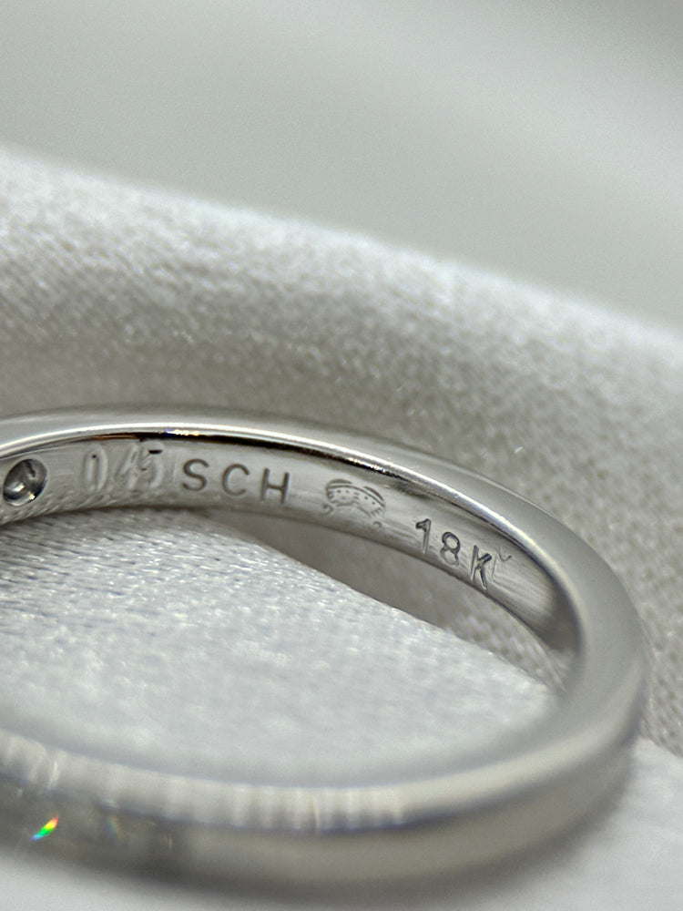 18K Halo-diamantring från Schalins