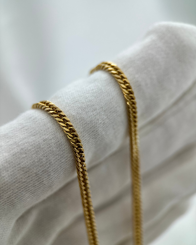 18K Pansarkedja Balestra 51 cm