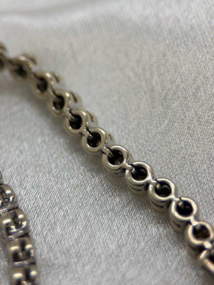 18K Diamond Tennis Bracelet – approx. 2.30 ct, 18.5 cm