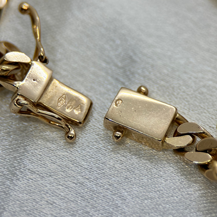 Panserarmband i 18K Guld