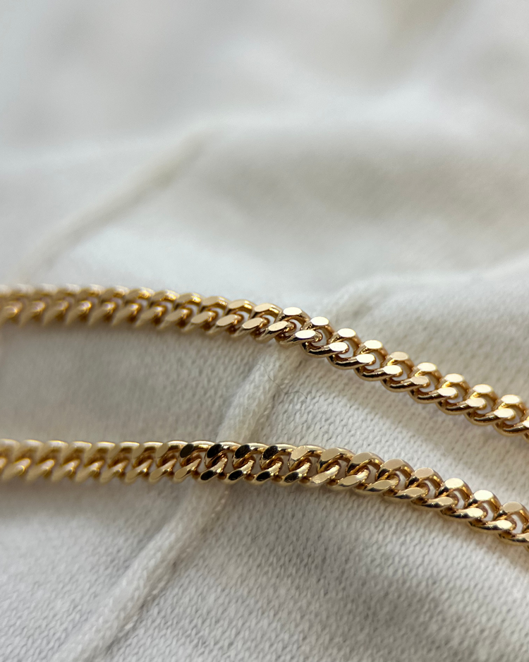 18K Pansarkedja Balestra 70 cm