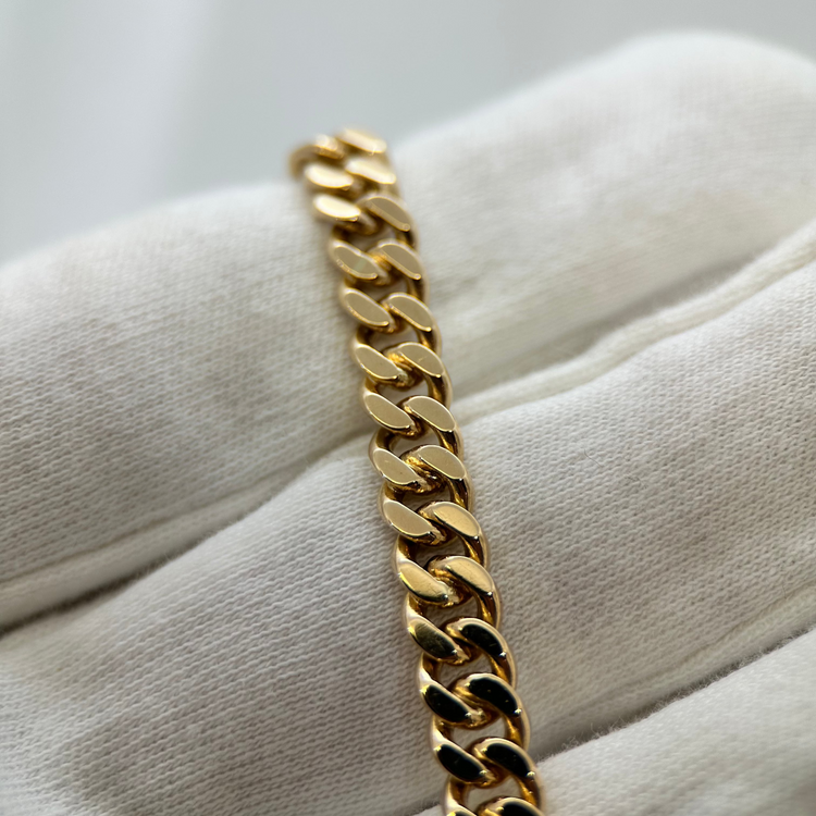 18K Pansararmband, handgjord av Joans 20 cm (1982)