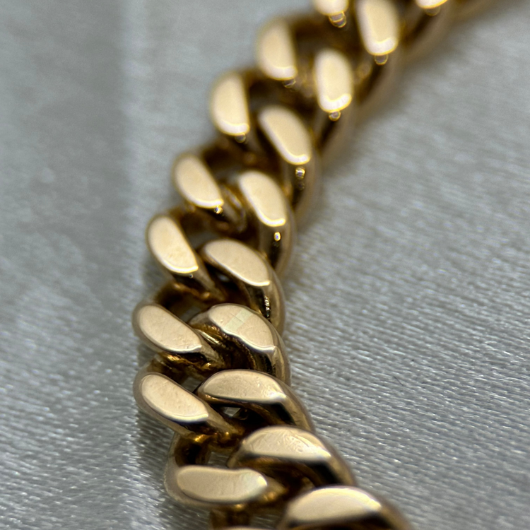 18K Pansararmband, handgjord av Joans 20 cm (1982)