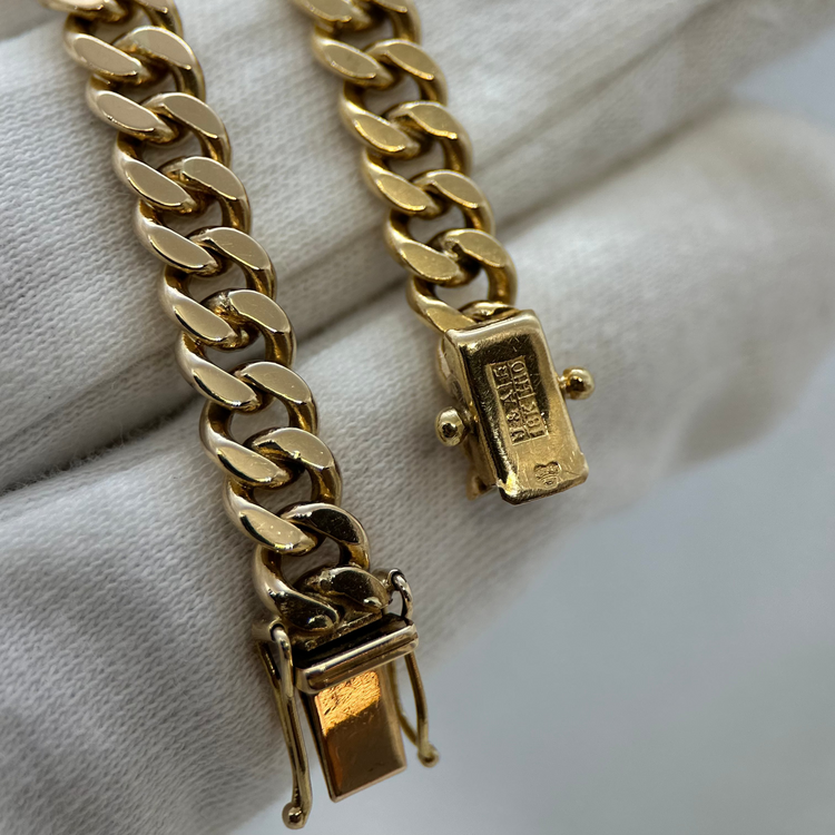 18K Pansararmband, handgjord av Joans 20 cm (1982)