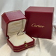 Cartier LOVE-ring med diamant, liten modell i 18K vitguld