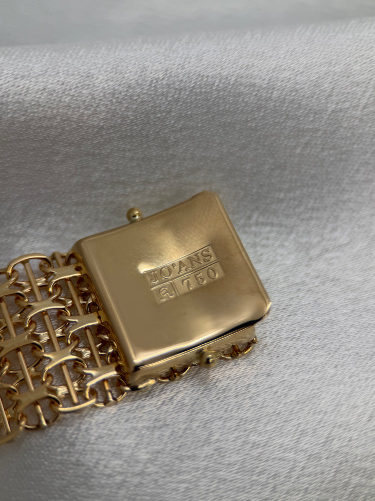 18K X-länk armband – 29.6g, 18 cm