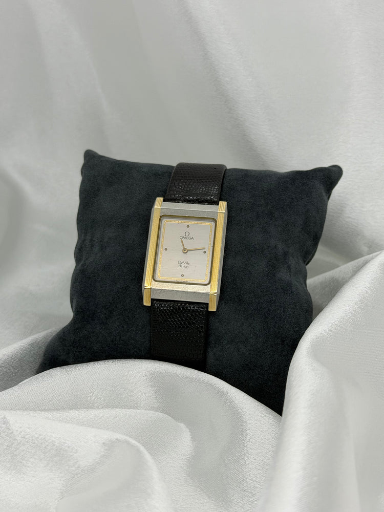 Omega De Ville Kvartsur – Bicolor, 24mm
