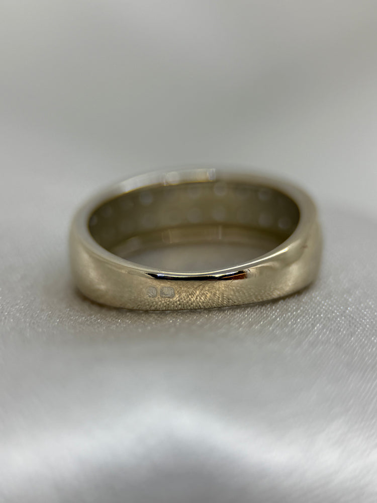 18K Diamantring – 0.11 ct, Storlek 53