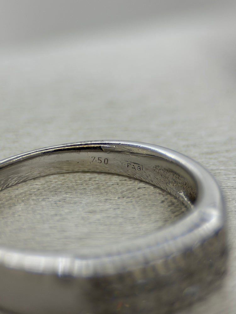 18K Dubbel Diamantring – 0.14 ct, Storlek 56