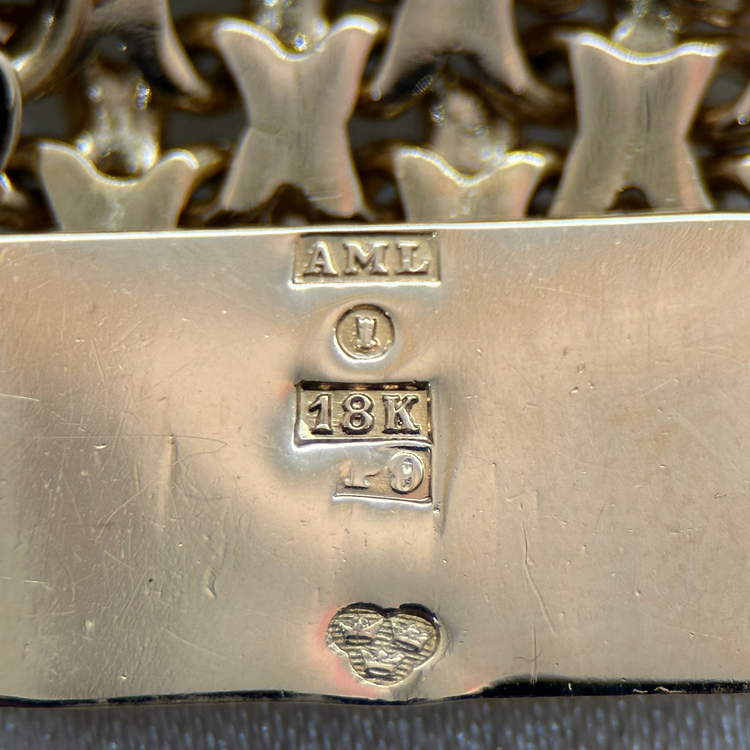 18K X-Länk Armband – Stockholm, 1965