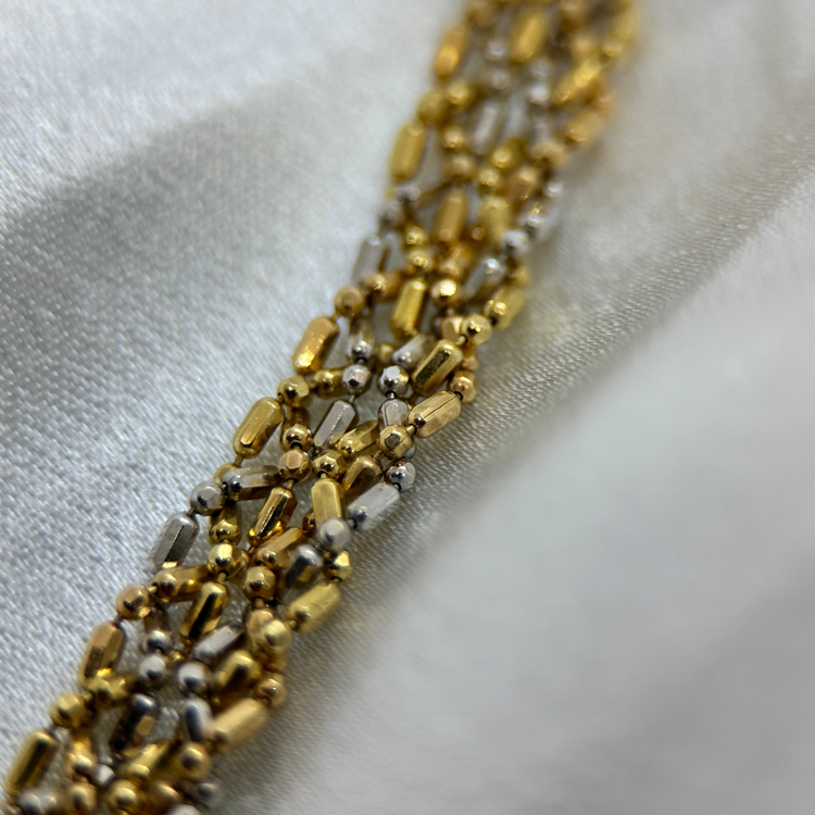 18K Bi-coloured Necklace
