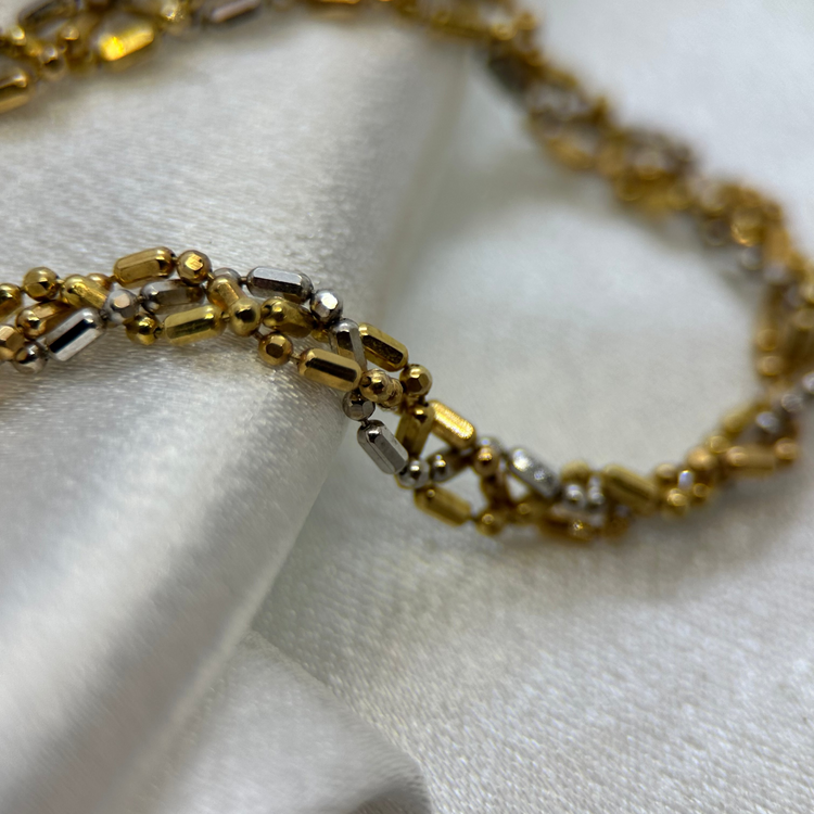 18K Bi-coloured Necklace