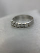 18K Five-Stone Diamond Ring – 0.30 ct, Size 57.5