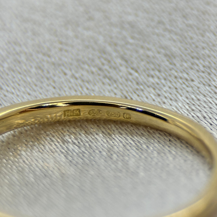 18K Enstens diamantring, 0.20ct