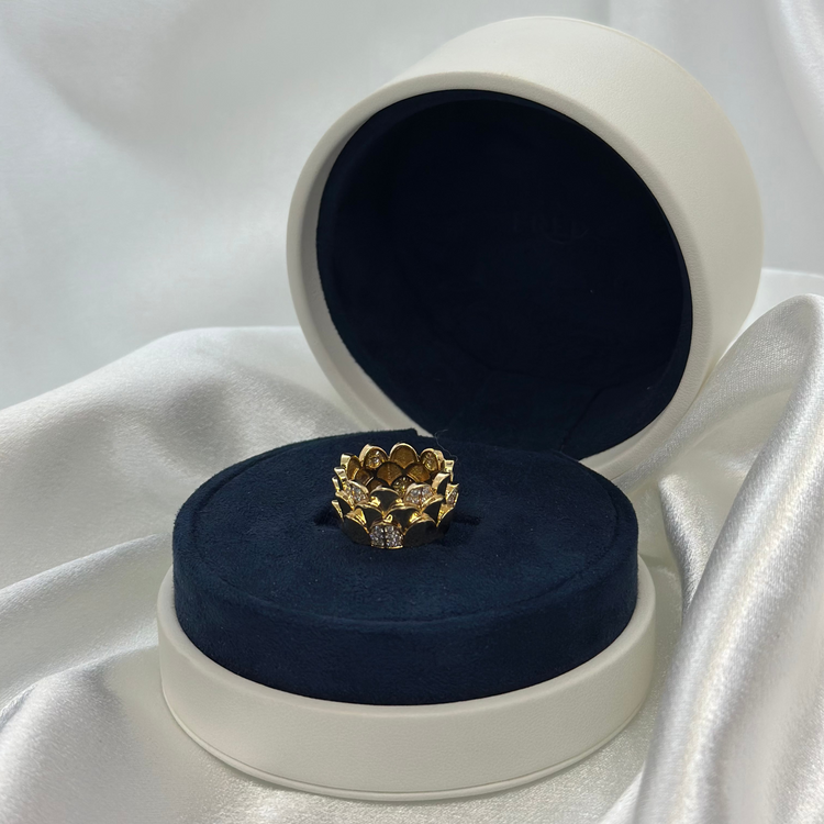 FRED Ring med Diamanter - Storlek 53