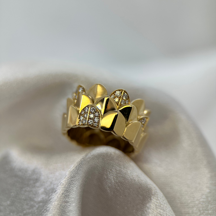 FRED Ring med Diamanter - Storlek 53