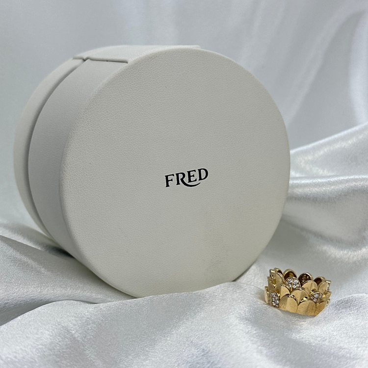 FRED Ring med Diamanter - Storlek 53