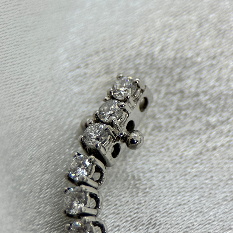 18K Tennisarmband 4.2ct, F-G/SI, 19cm, 9.9g