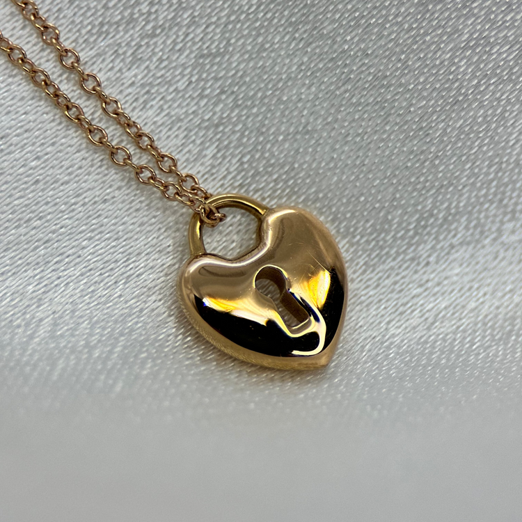 Tiffany & Co halsband med hängsmycke - 41cm