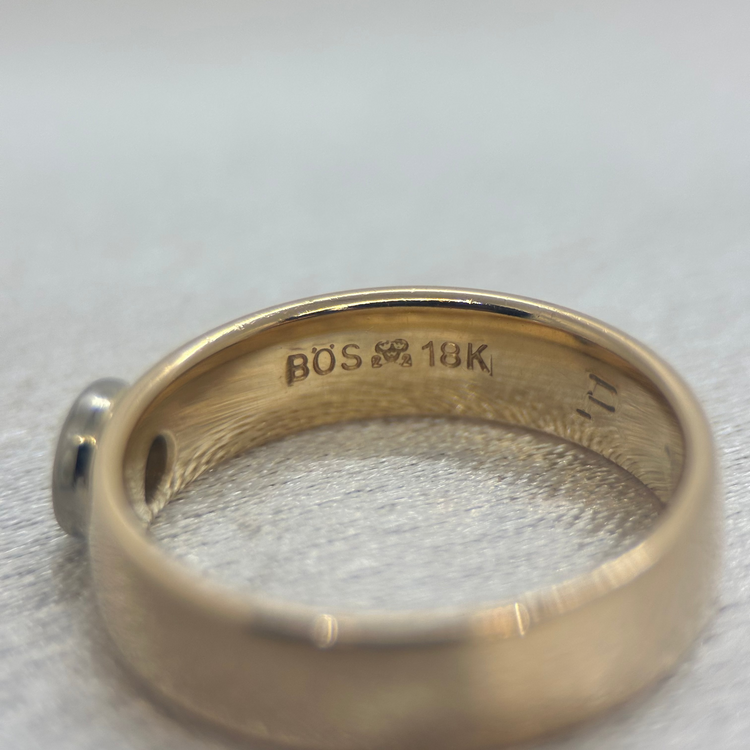 18K Solitärring, 0.20ct, Storlek 54