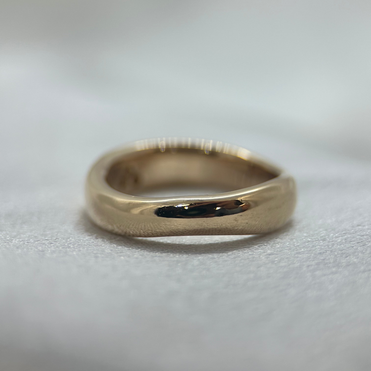 18K Hjärtmönstrad Diamantring - Storlek 56, 8.6g