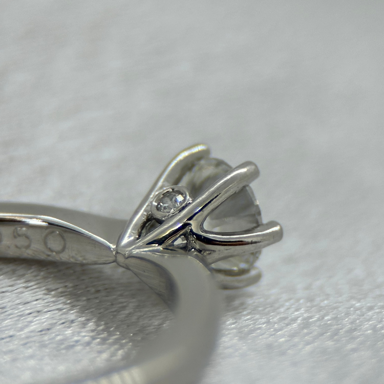 18K Enstensring 0,50 ct från Jarl Sandin - GIA certifierad